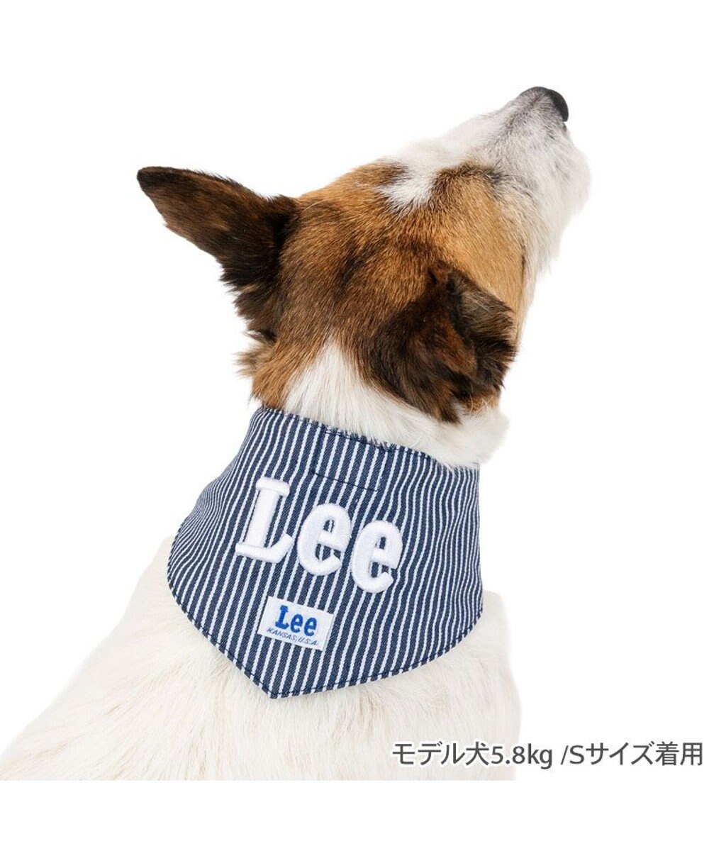 PET PARADISE Lee ヒッコリー ロゴ クールバンダナ 小型犬 