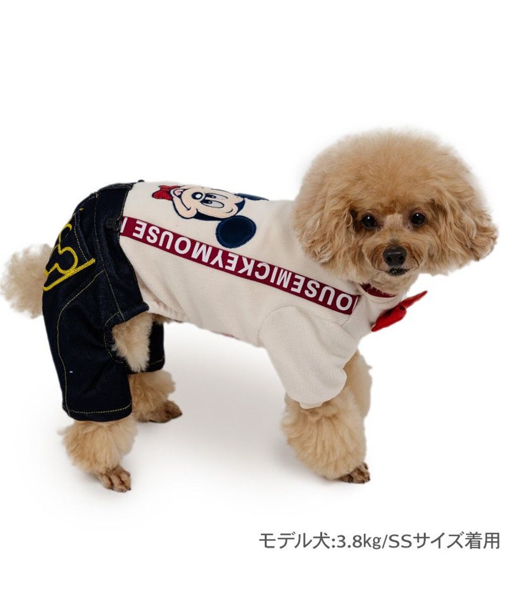 PET PARADISE ディズニー ミッキーマウス サスペンダー付き パンツ 小型犬