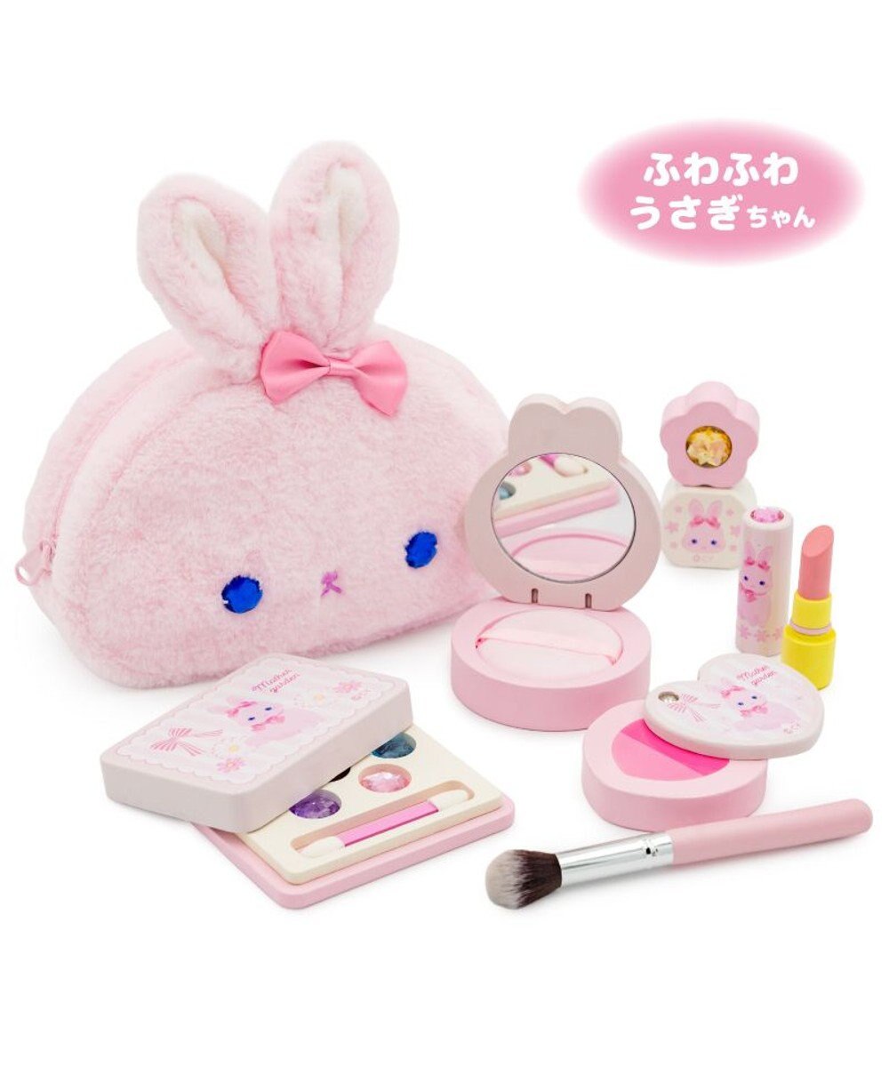 Mother garden マザーガーデン ふわふわ うさぎちゃん メイク ポーチセット 