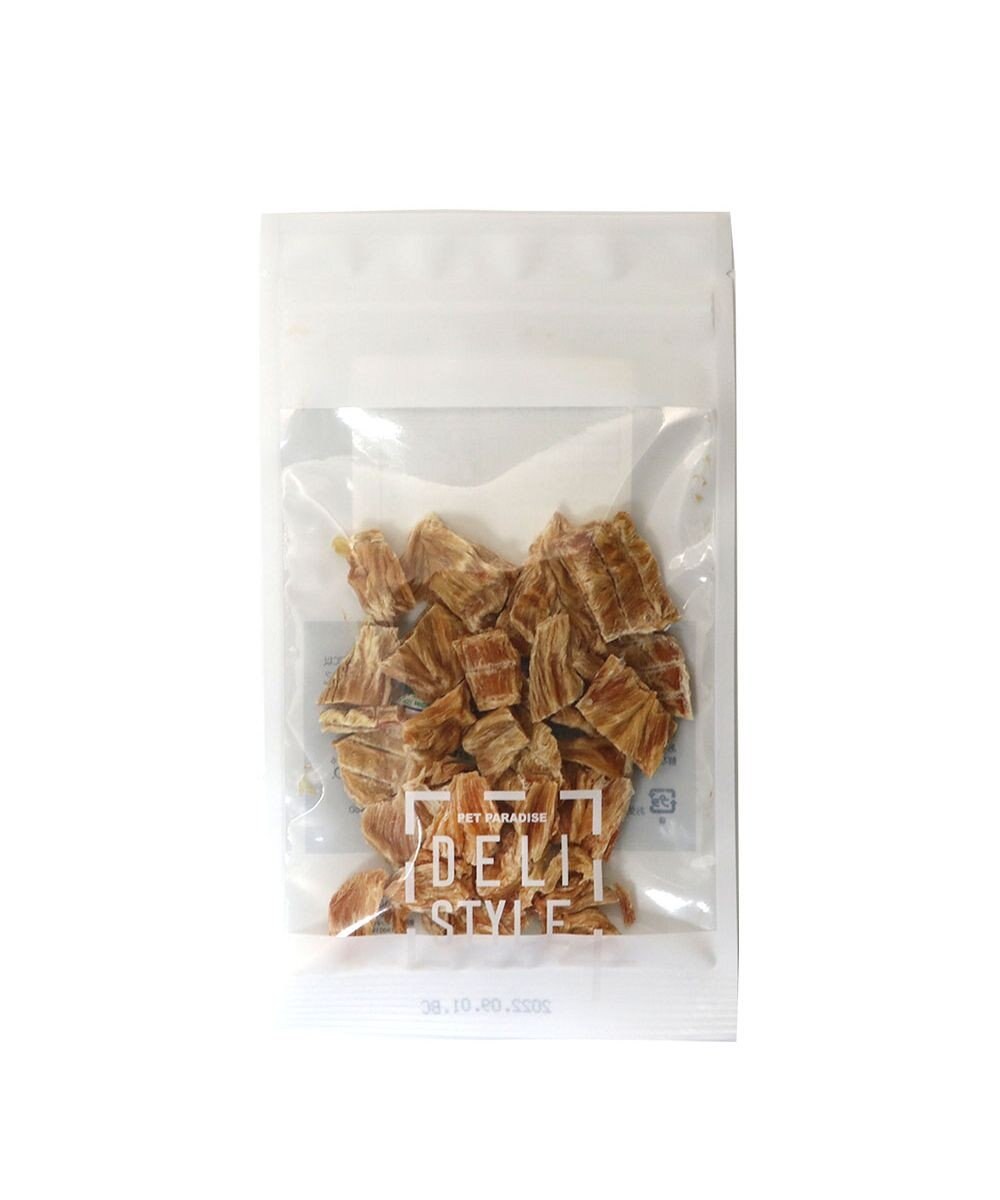 PET PARADISE 【賞味期限が2/1のため 半額】 デリスタイル ひと口鶏ささみジャーキー 