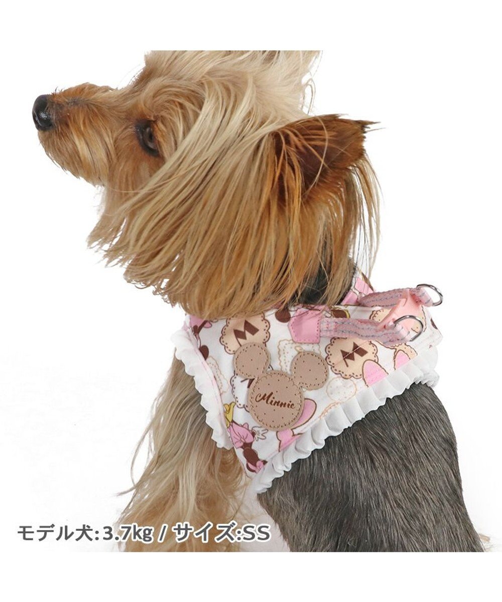 PET PARADISE ディズニー ミニーマウス ベストハーネス 《クッキー柄》  ４Ｓ ３Ｓ 小型犬 