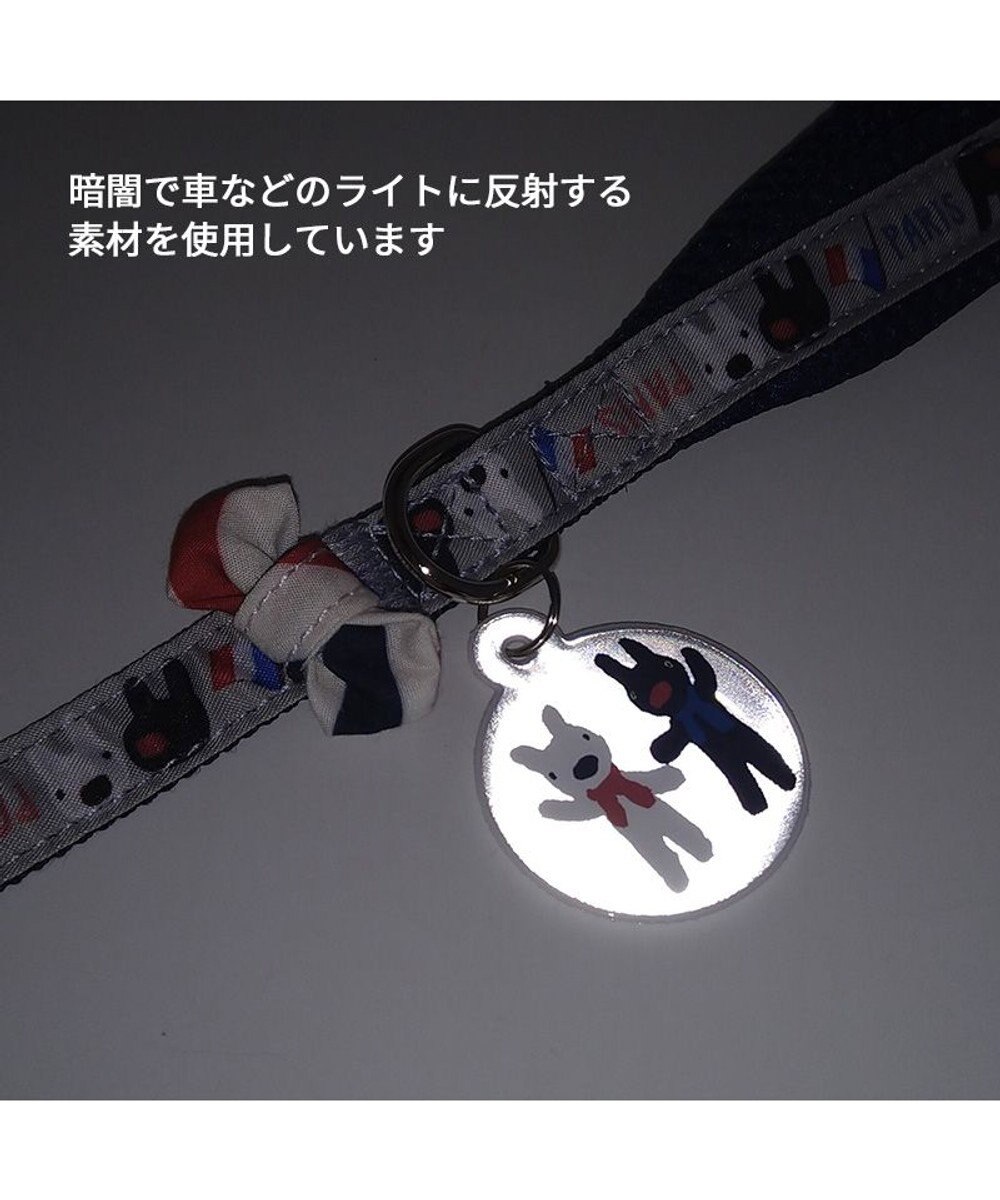 PET PARADISE リサとガスパール リボン付きリード 《パリ柄》 ４Ｓ~３Ｓ 小型犬 