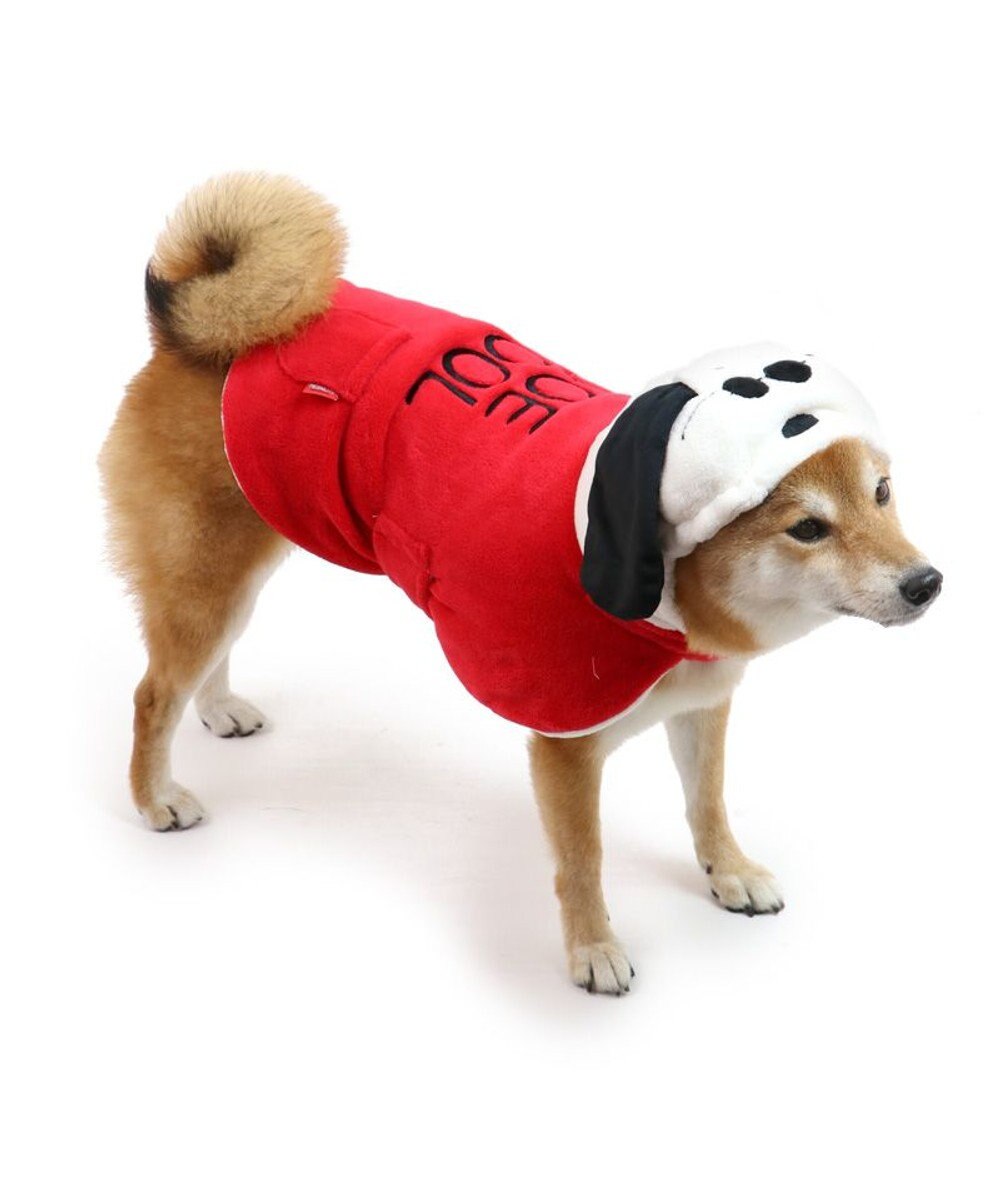 犬 服 スヌーピー ポンチョ 〔中型犬〕 リバーシブル ペットウエア ペットウェア ドッグウエア ドッグウェア暖かい 冬 / PET PARADISE  | 【通販】雑貨とペット用品の通販サイト | マザーガーデン＆ペットパラダイス
