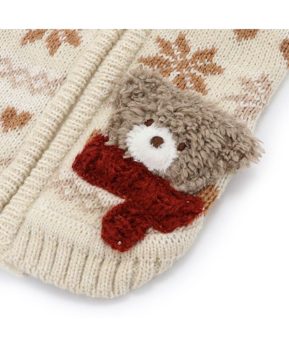 PET PARADISE ペットパラダイス くまちゃん ベスト《雪柄》小型犬