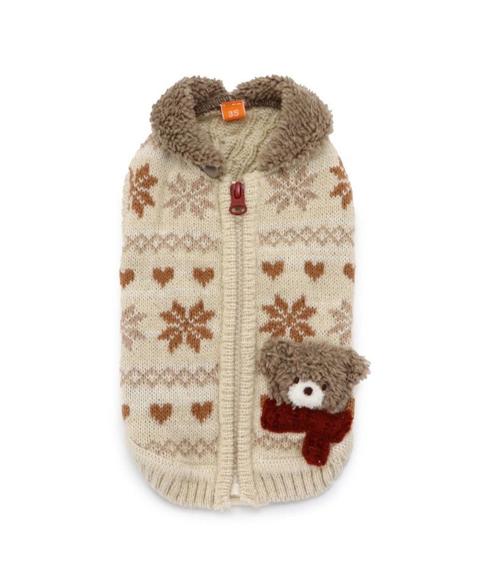 PET PARADISE ペットパラダイス くまちゃん ベスト《雪柄》小型犬