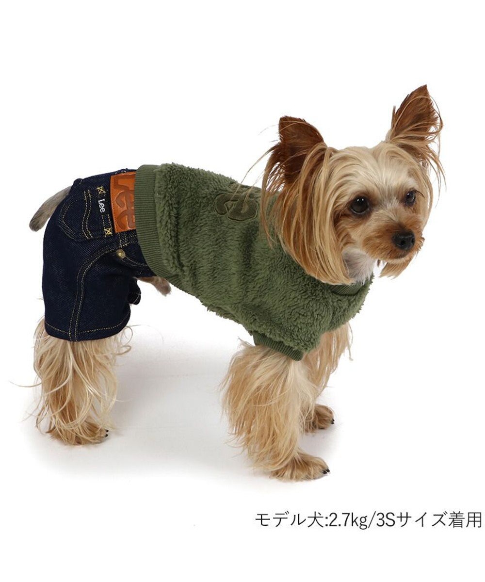 PET PARADISE Lee フリース パンツつなぎ 小型犬