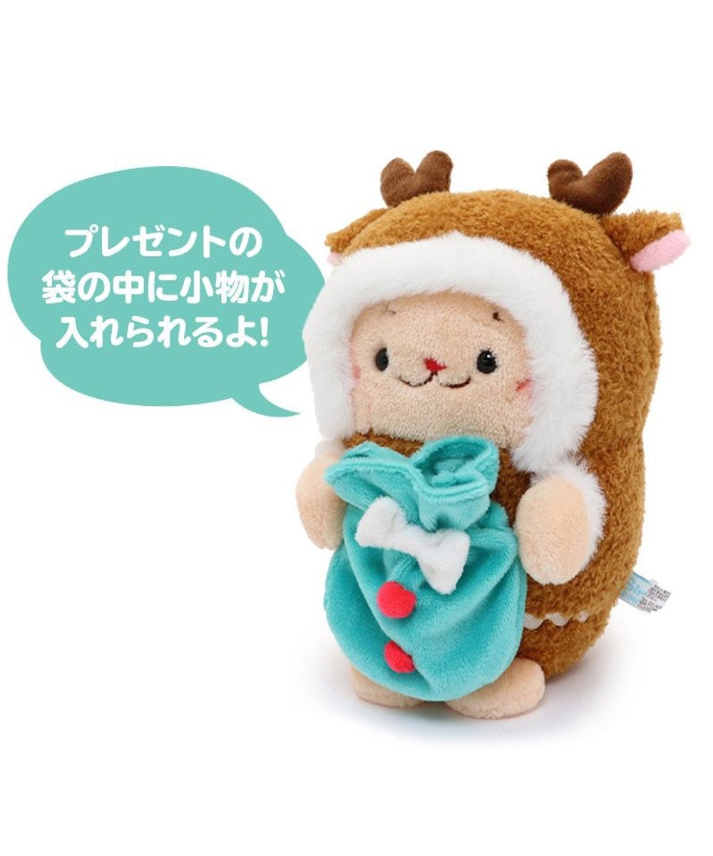 しろたん らっこいぬ トナカイ マスコット 16cm お座りぬいぐるみ ぬいぐるみ マスコット クリスマス プレゼント ギフト トナカイ あざらし アザラシ かわいい キャラクター マザーガーデン Mother Garden 通販 雑貨とペット用品の通販サイト マザーガーデン