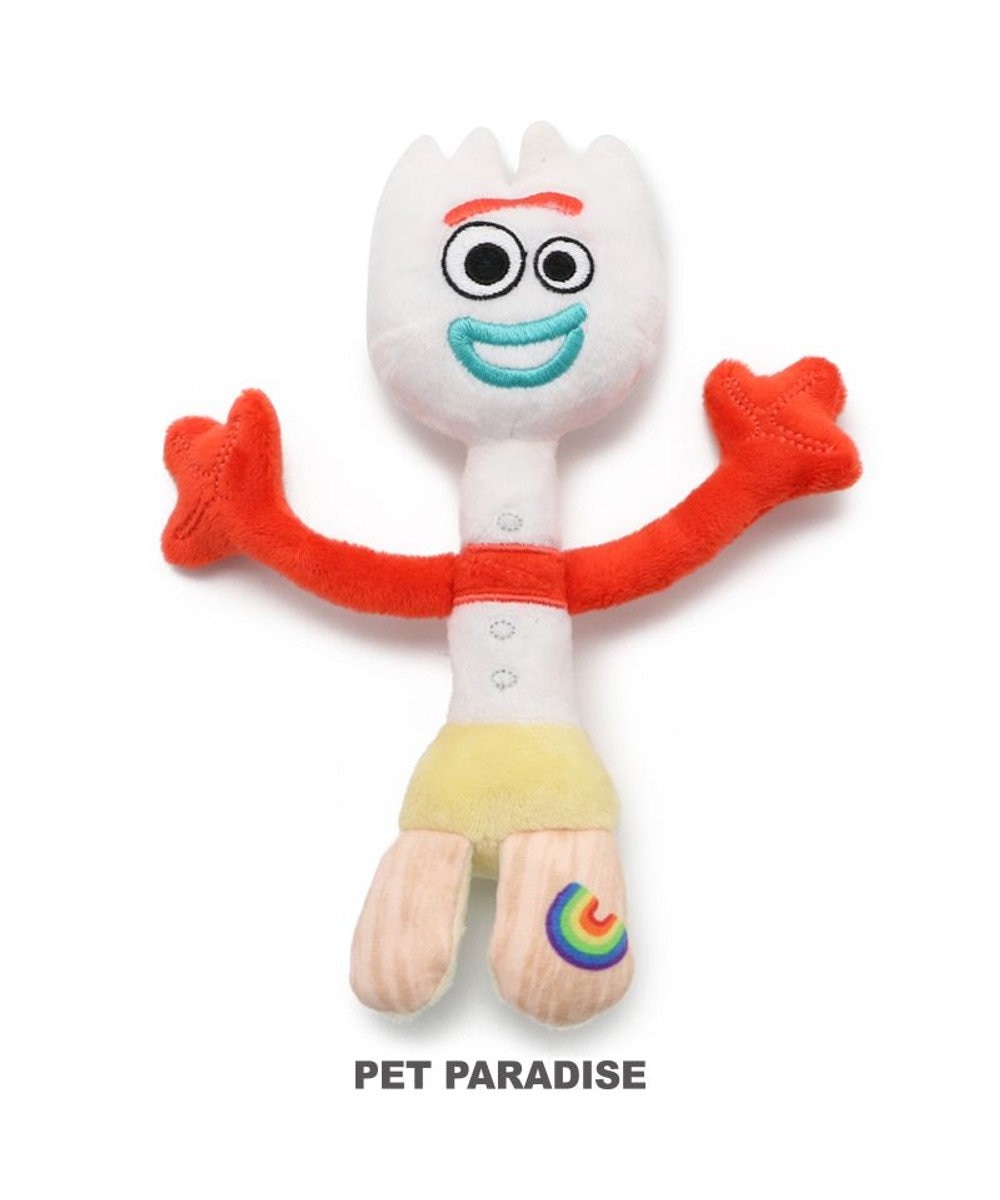PET PARADISE 犬 トイ ＴＯＹ ディズニー トイ・ストーリー フォーキー　おもちゃ ロープ オモチャ 玩具 小型犬 おもちゃ 猫 かわいい おもしろ インスタ映え 白~オフホワイト