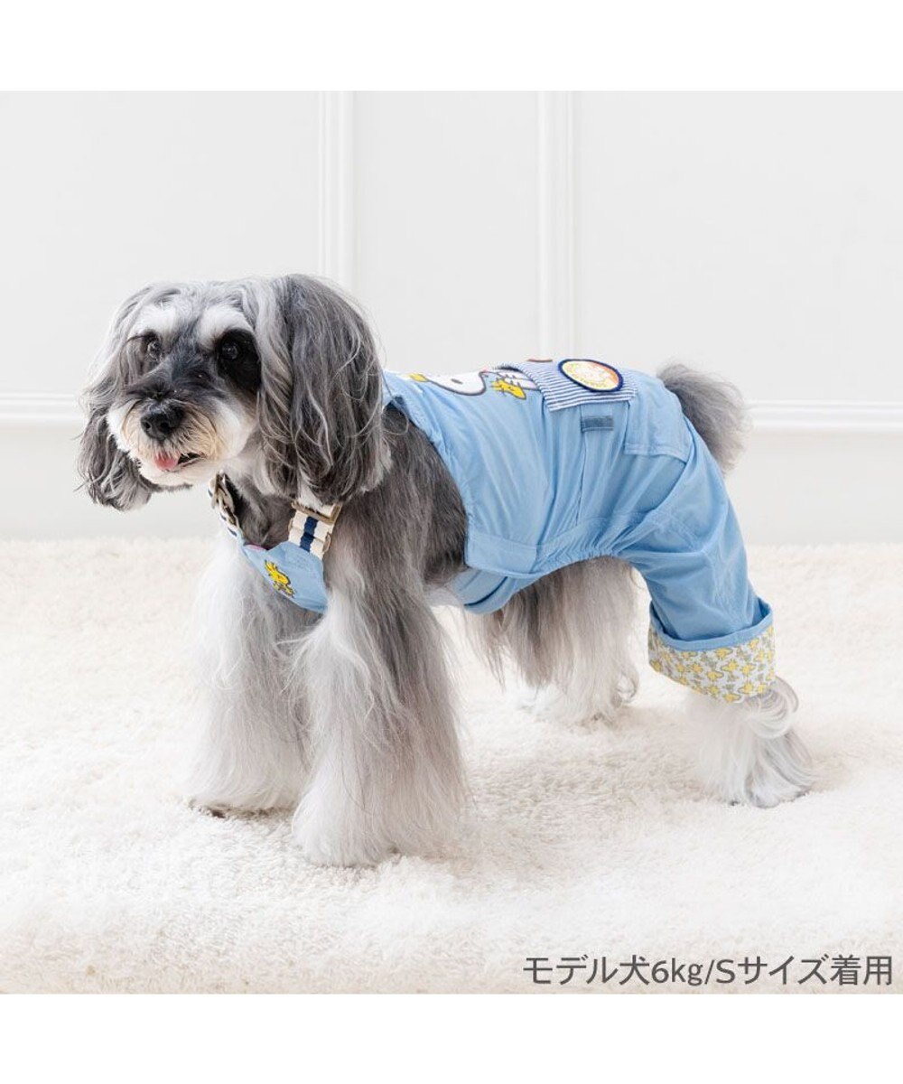 PET PARADISE スヌーピー ウッドストック モリモリ オーバーオール 小型犬 