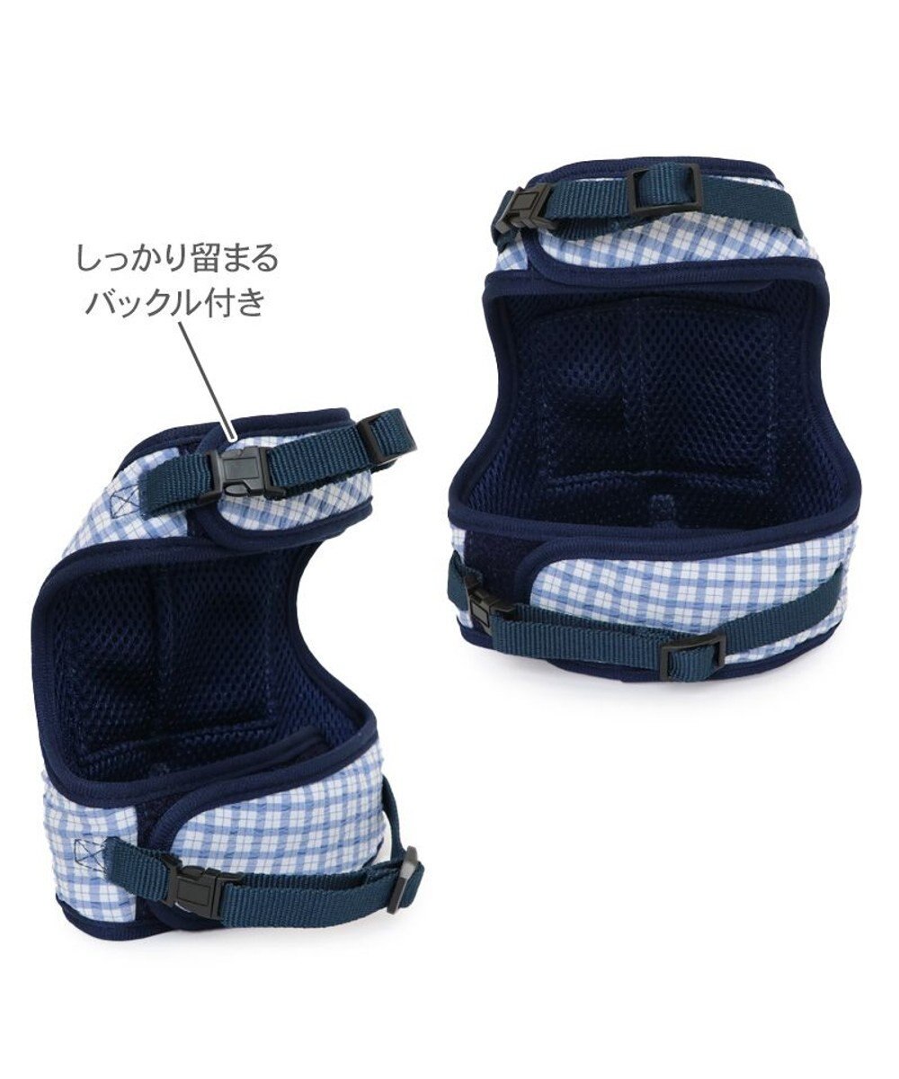 PET PARADISE J.PRESS クールベスト ハーネス 《チェック柄》 Ｓ 小型犬 