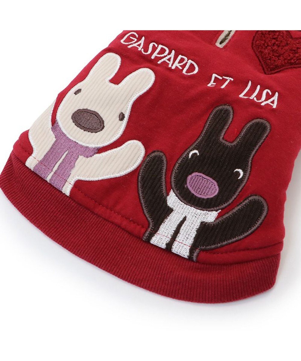 PET PARADISE リサとガスパール 遠赤外線 ベスト 《ハート》 小型犬