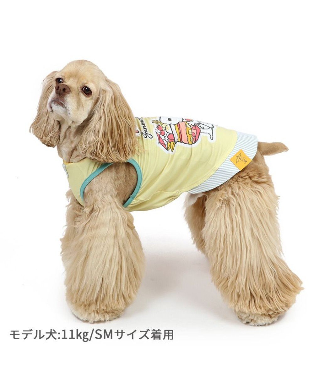 PET PARADISE スヌーピー エコメイド タンクトップ 《パフェ柄》 中型犬 