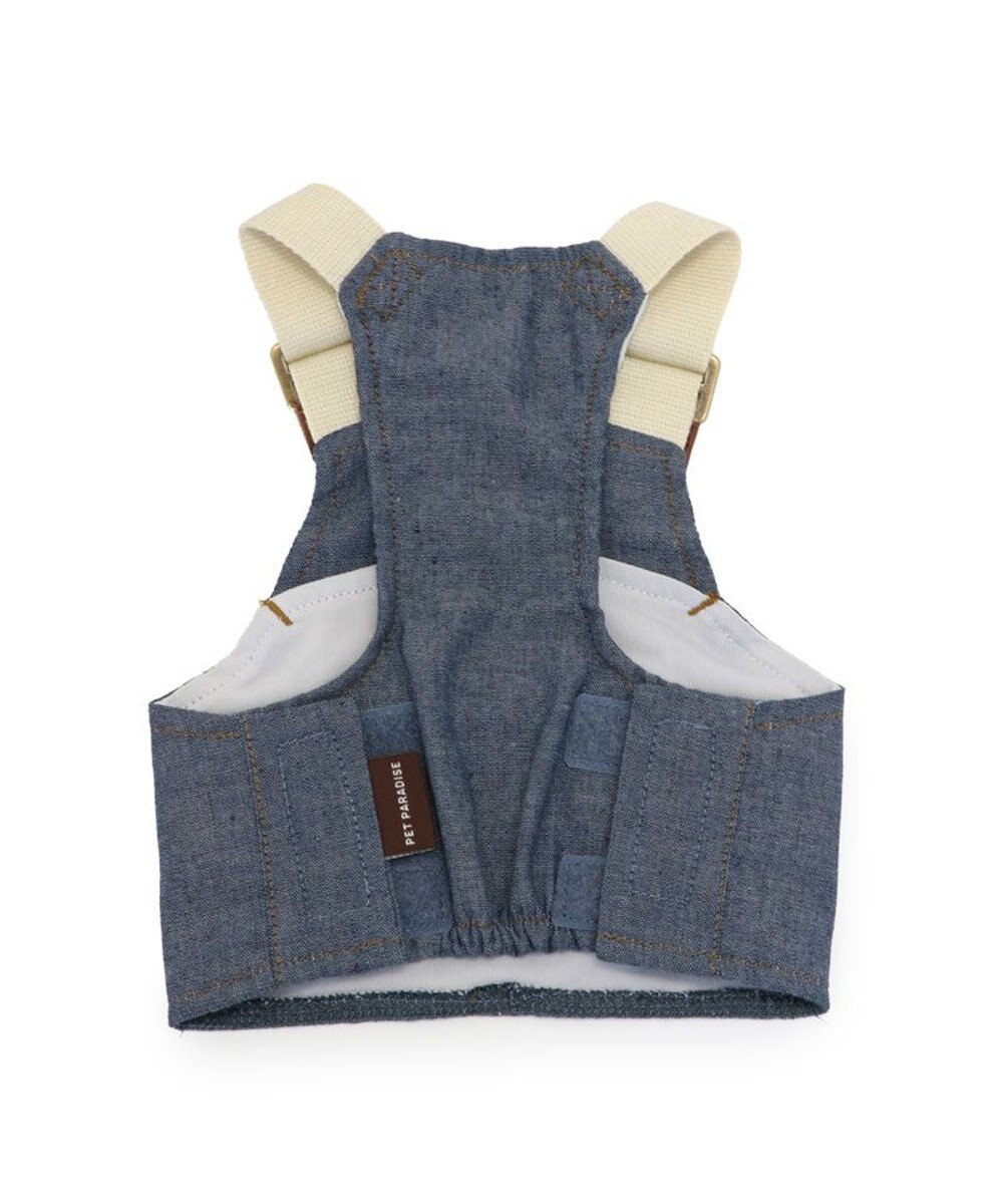 PET PARADISE ペットパラダイス ポケットクール ベスト 《オーバーオール風》 中型犬 大型犬 