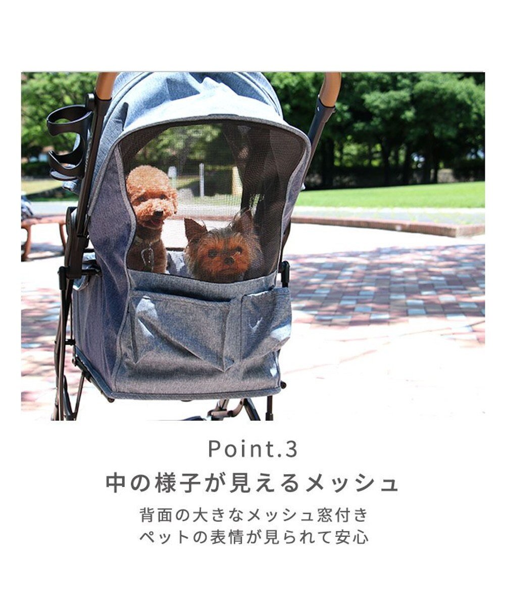 PET PARADISE smooca コンパクト ペットカート 《スモーキーピンク》 