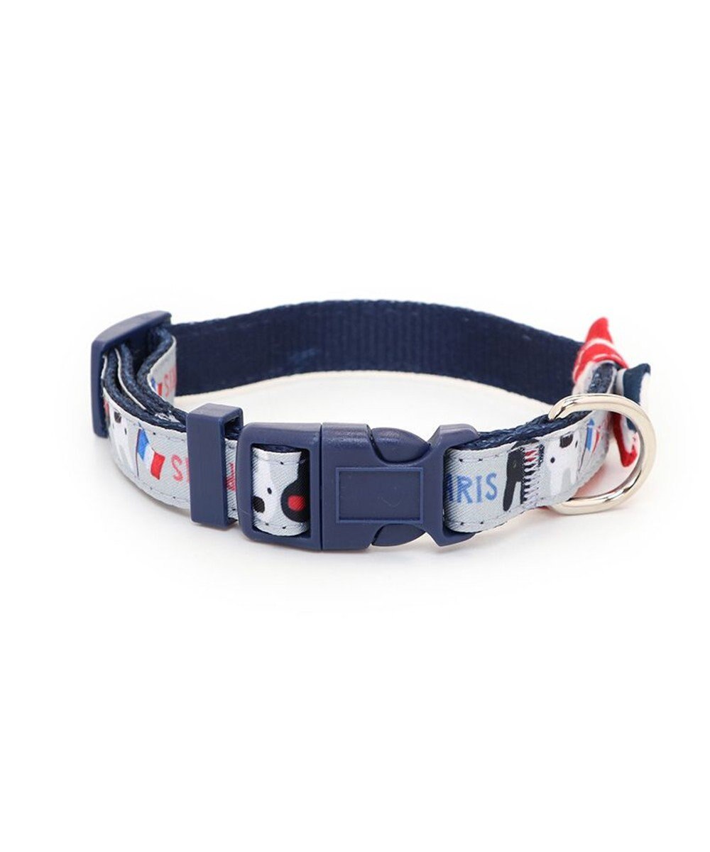 PET PARADISE リサとガスパール リボン付き首輪 《パリ柄》 ＳＳ 小型犬 