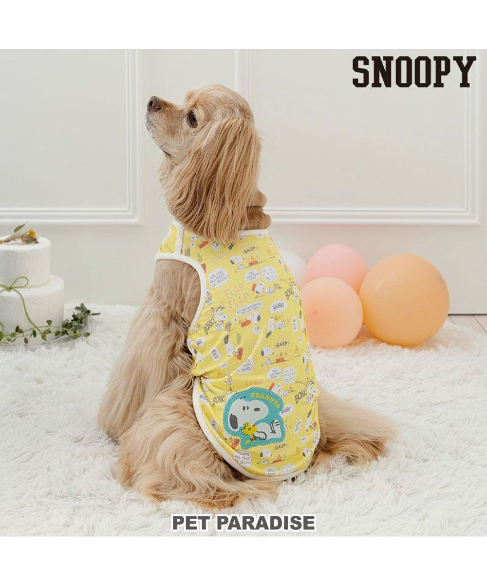 PET PARADISE スヌーピー ウッドストック はじめて タンクトップ 中型犬 大型犬 イエロー