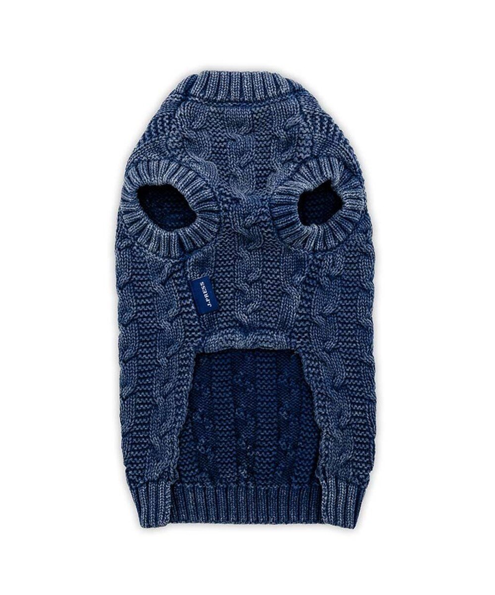 PET PARADISE J.PRESS 綿ケーブルニット 小型犬 