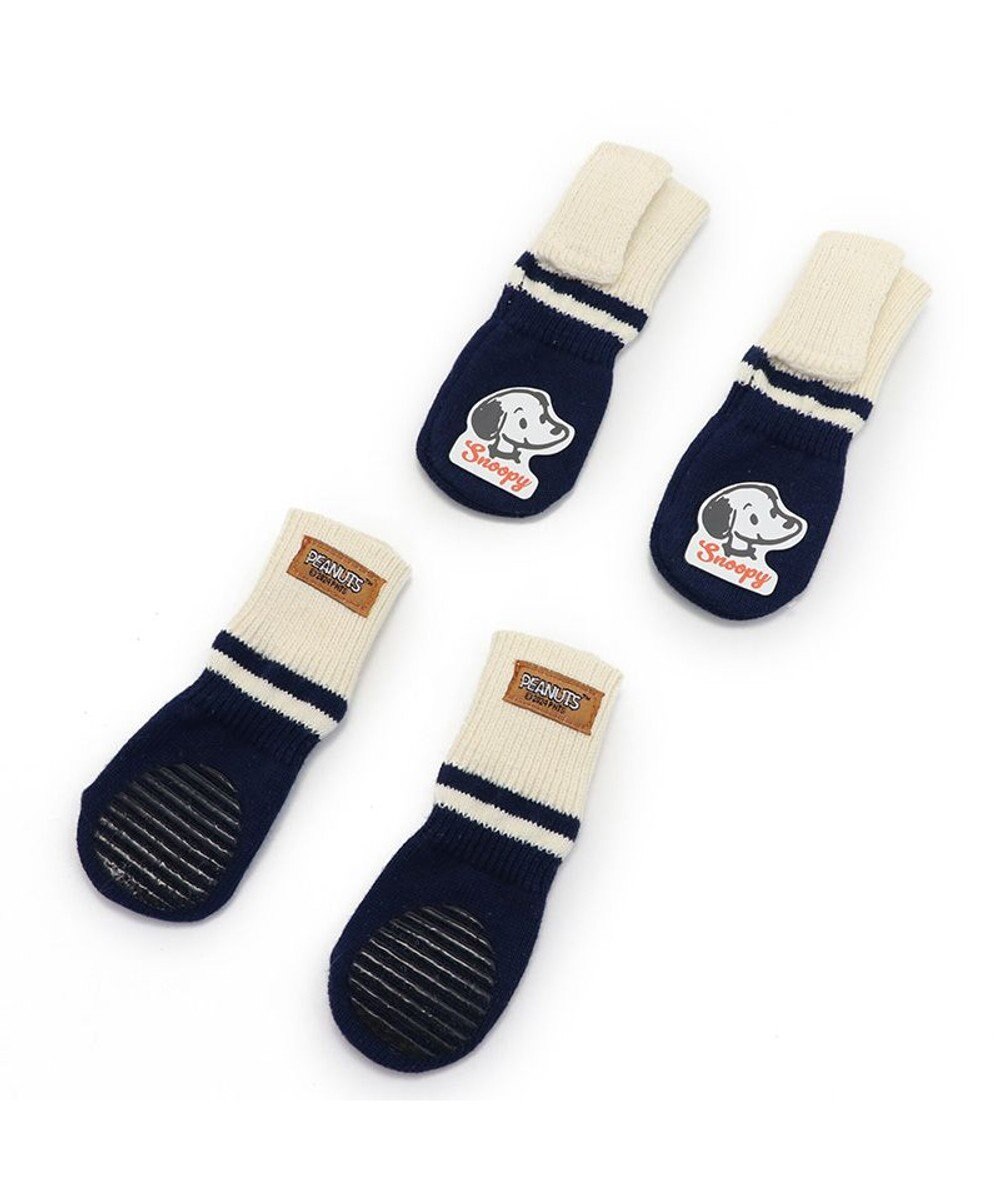 PET PARADISE スヌーピー makokoro スリット 靴下 Ｓ 小型犬 