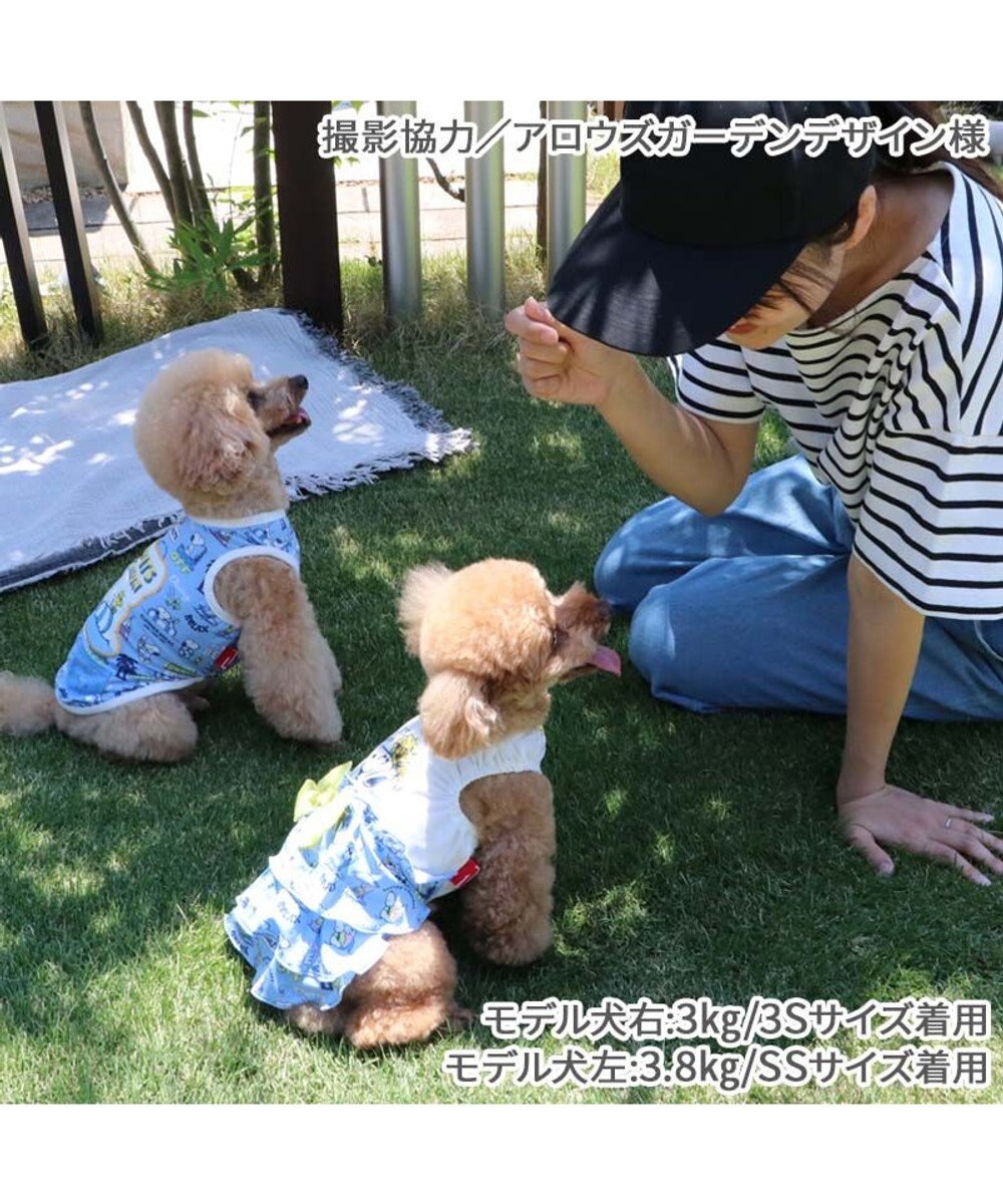 PET PARADISE スヌーピー エコメイド ワンピース 《バケーション柄》 小型犬 