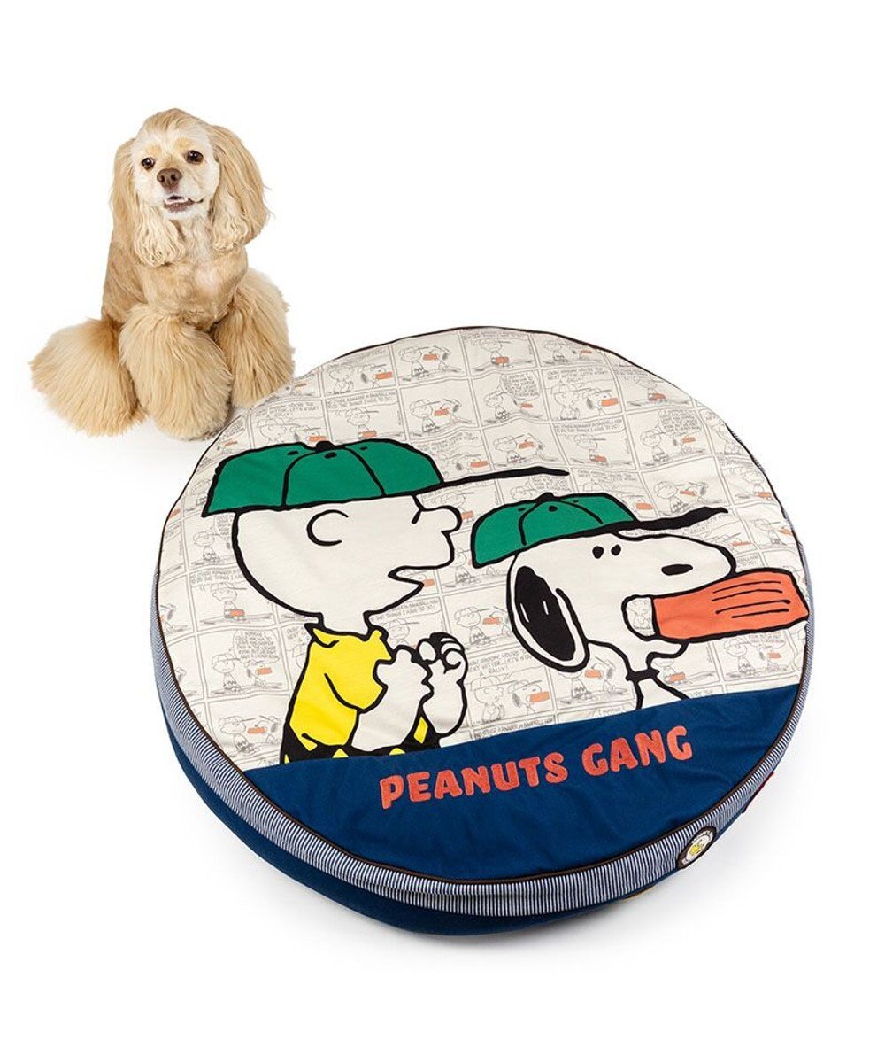 PET PARADISE スヌーピー クッション ワッペンＬ 