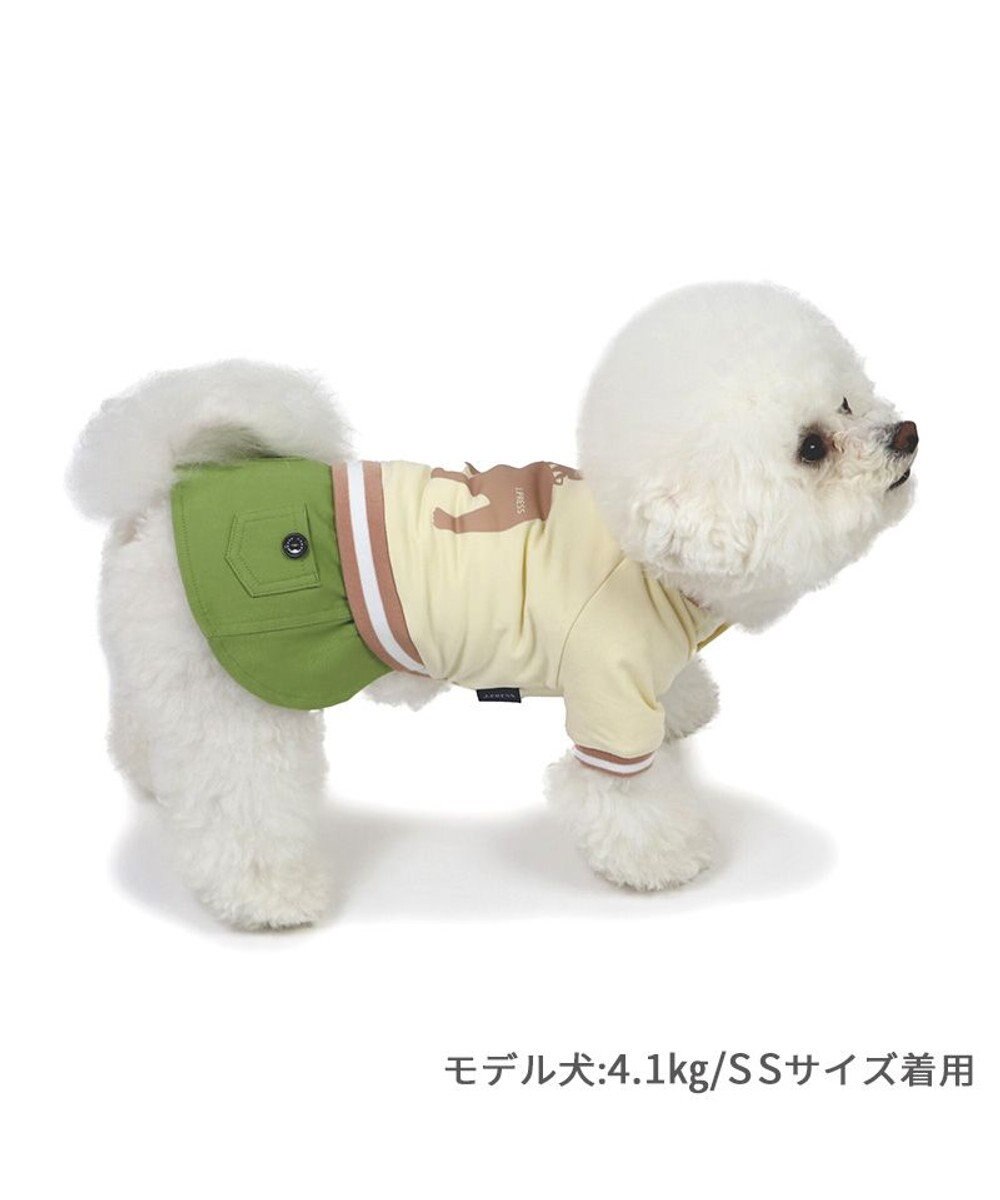 J.PRESS バックブルドッグ スカートつなぎ 小型犬 / PET