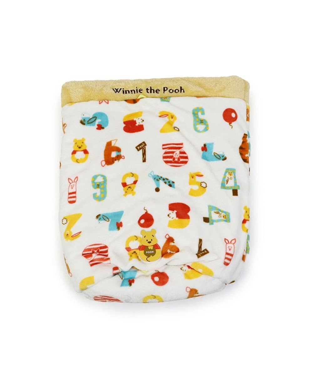 PET PARADISE ディズニー くまのプーさん 筒型寝袋 遠赤外線 《数字柄》 42×70cm 