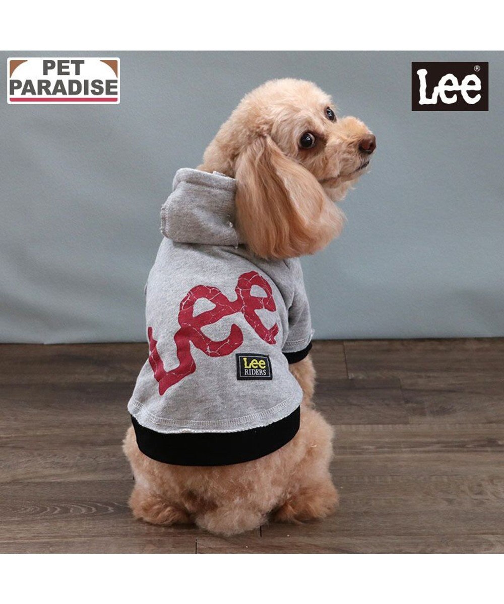 PET PARADISE Lee カットオフ パーカー 《グレー》 小型犬 グレー