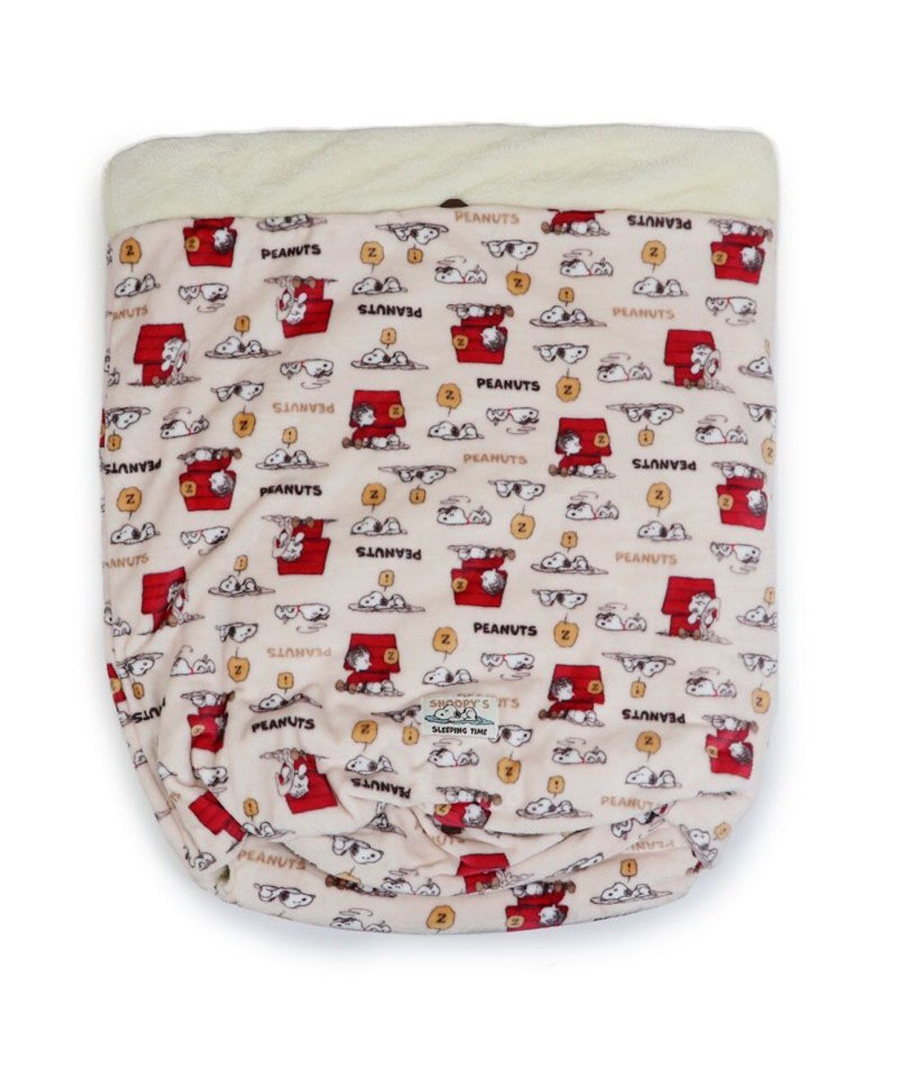 PET PARADISE スヌーピー  寝袋 筒型《うたたね柄》 L  中型犬 