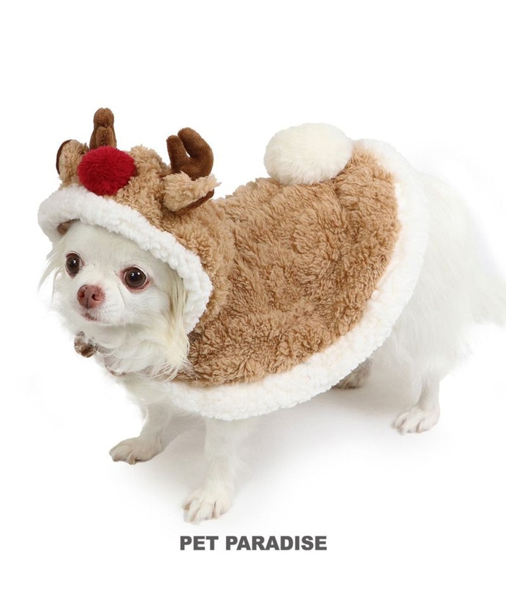 PET PARADISE ペットパラダイス クリスマストナカイ ポンチョ 小型犬 トナカイ
