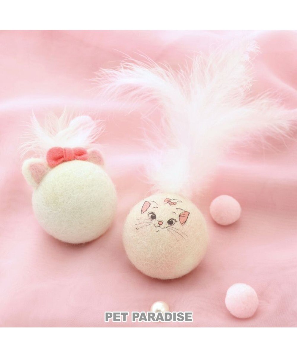 PET PARADISE ディズニー マリー 羊毛ボール 2個セット 
