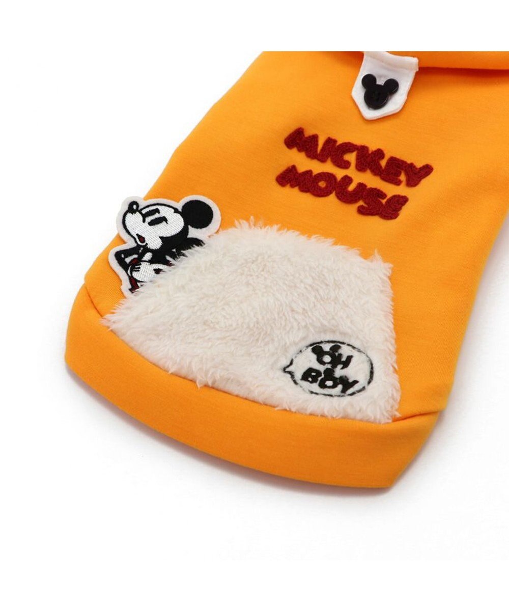 PET PARADISE ディズニー ミッキーマウス ペティヒート パーカー 《飛び出し柄 》 小型犬 