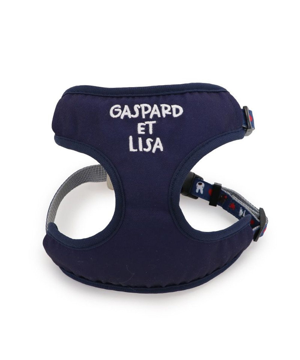 PET PARADISE リサとガスパール マスコット付きハーネス 《ハート柄》 3S