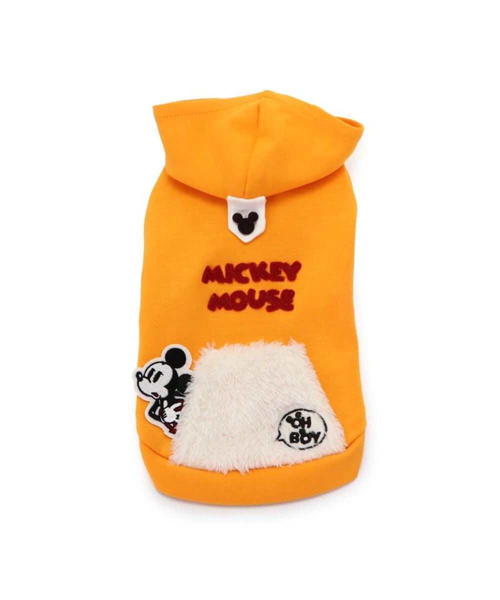 PET PARADISE ディズニー ミッキーマウス ペティヒート パーカー 《飛び出し柄 》 小型犬 