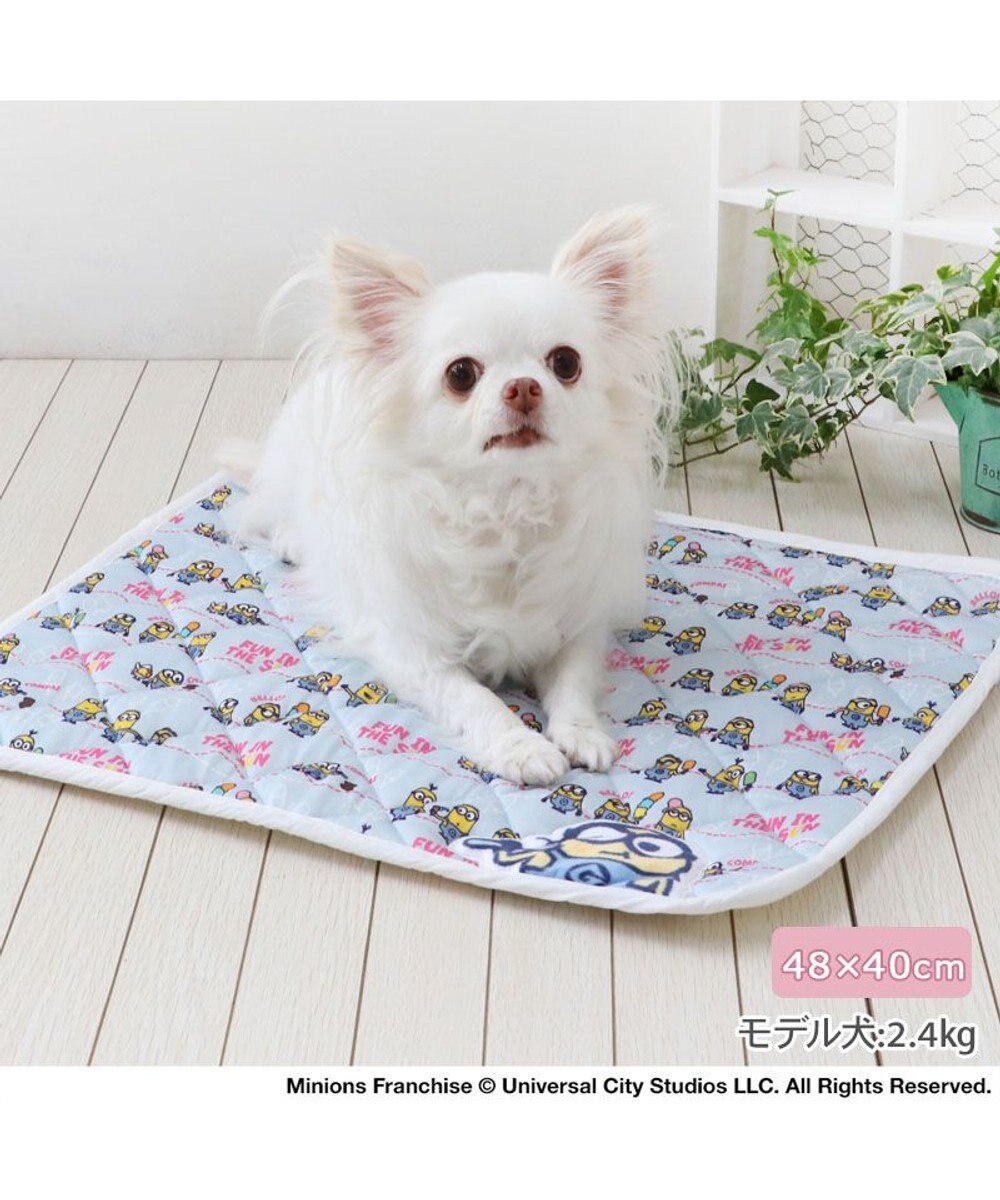 PET PARADISE ミニオン 冷感柔らかマット 《アイス柄》 Ｓ 