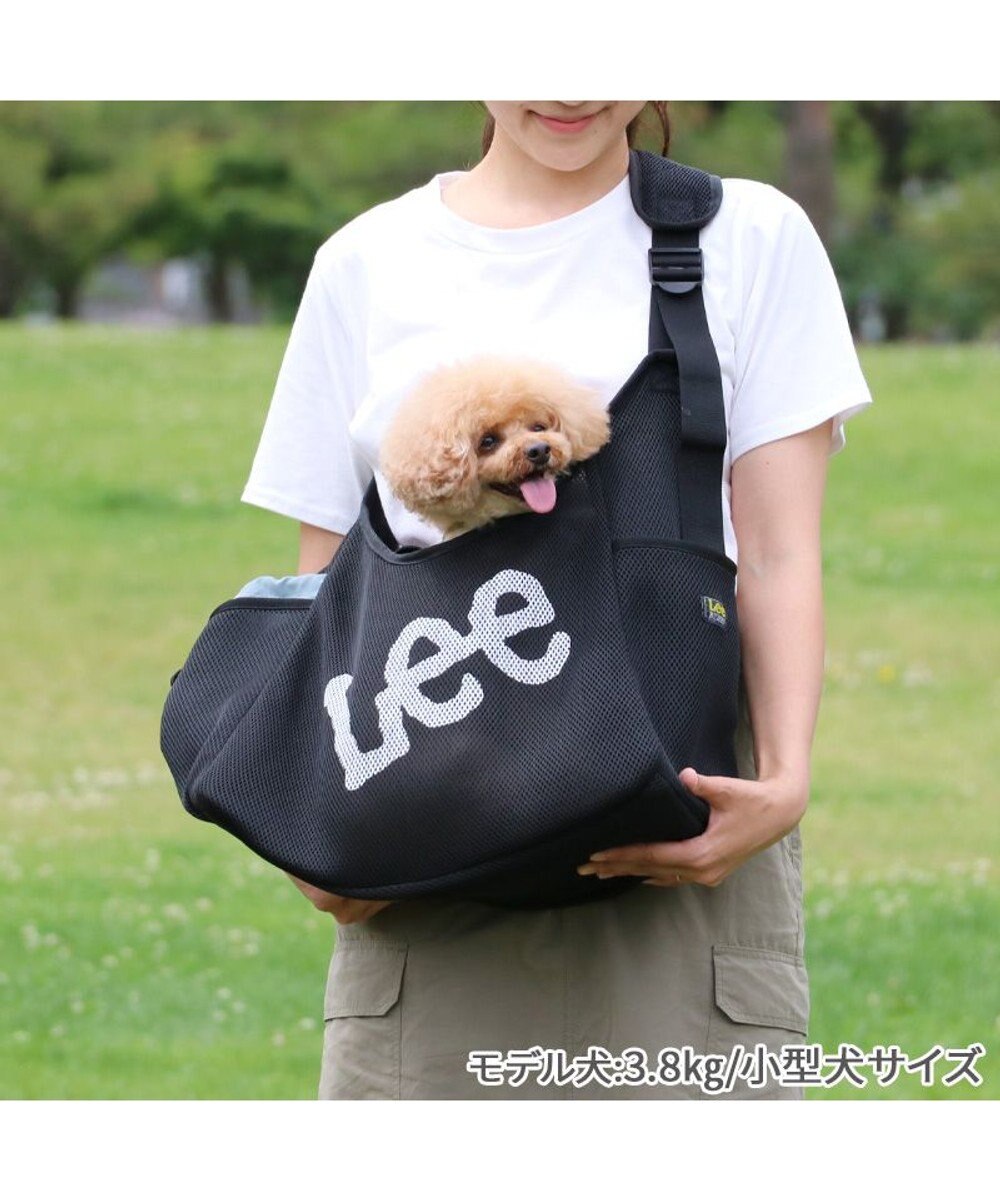 PET PARADISE Lee メッシュスリング 《ブラック》 小型 