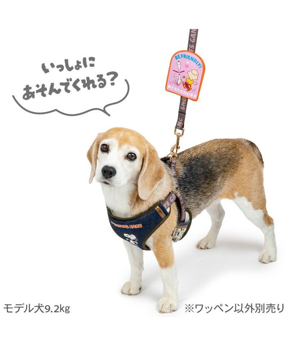 PET PARADISE スヌーピー メッセージ ワッペン  《フレンドリー》 