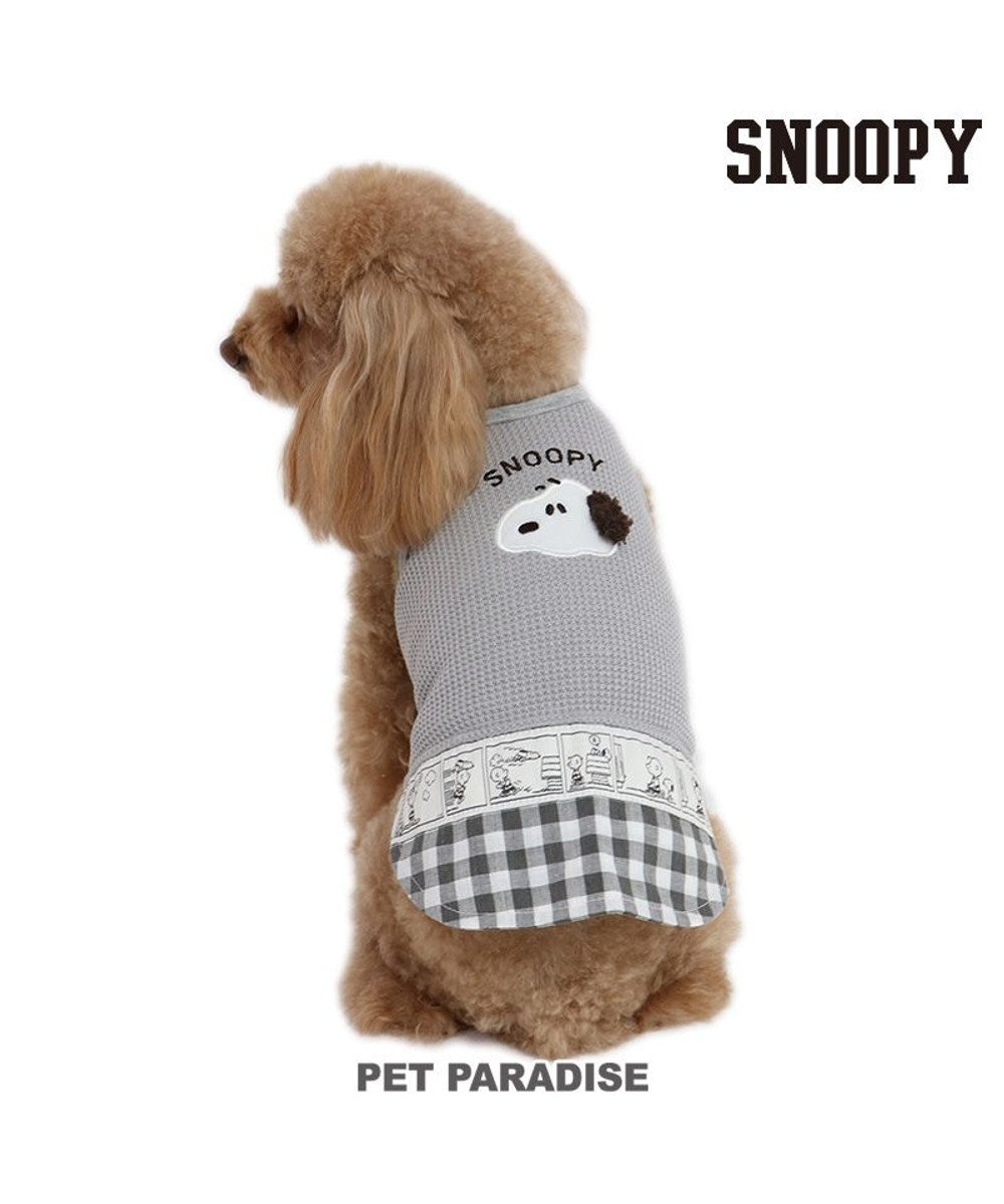 PET PARADISE 犬 服 スヌーピー タンクトップ 【小型犬】 グレー グレー