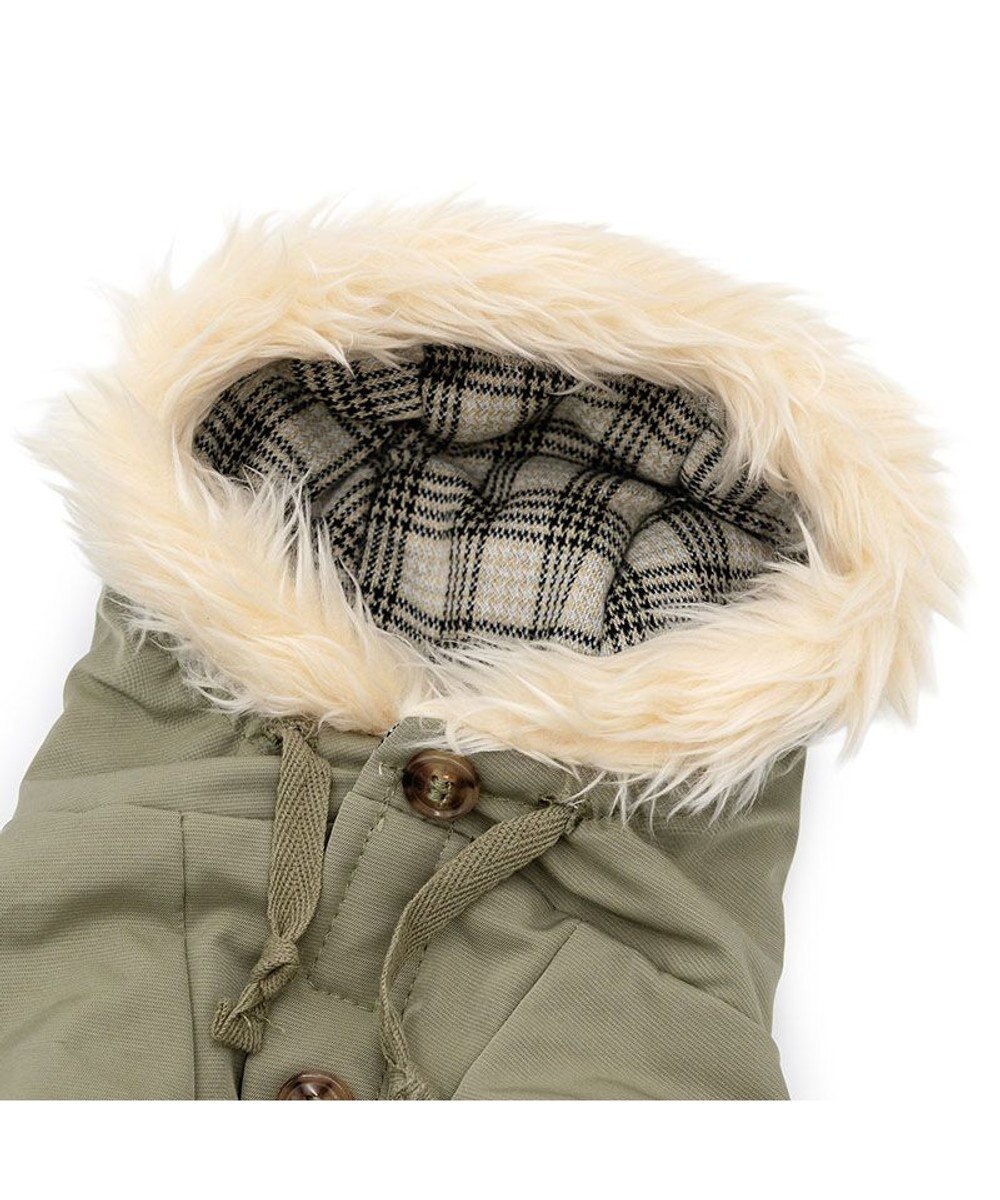 PET PARADISE スヌーピー 遠赤外線 暖ダン モッズコート 小型犬 