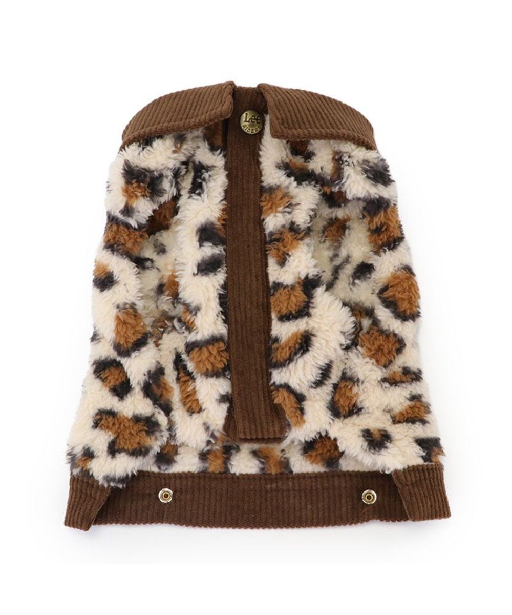 PET PARADISE Lee レオパード ボア ベスト 小型犬