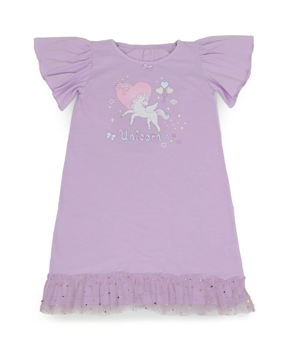 Mother garden マザーガーデン フリル袖 ワンピース M/L サイズ 100~120cm 120~140cm 《ユニコーン/野いちご》