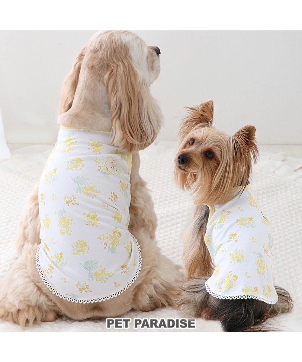 PET PARADISE ペットパラダイス はじめてタンクトップ 《ミモザ柄》 中型犬 大型犬 