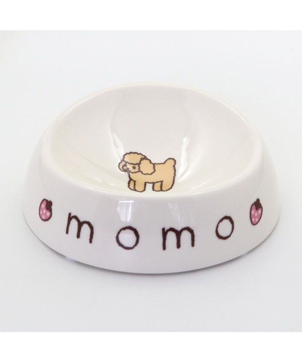 PET PARADISE 【受注生産】ペットパラダイス  えさ皿 食器  名前と誕生日が入ります！ オーダーメイドフードボウル【小】 