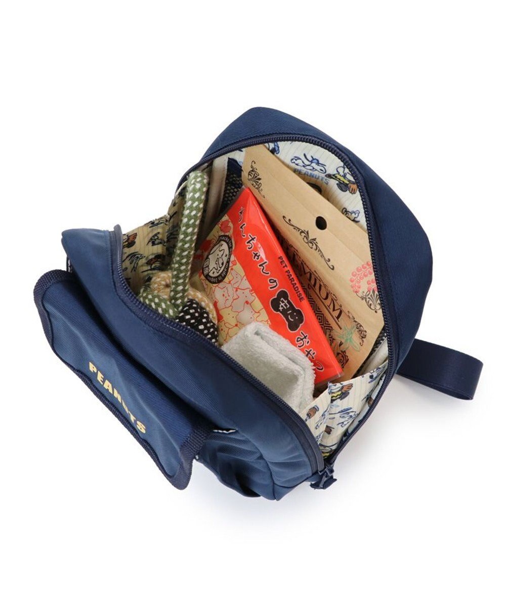 PET PARADISE スヌーピー  お散歩サコッシュ《ファインプレー柄》 