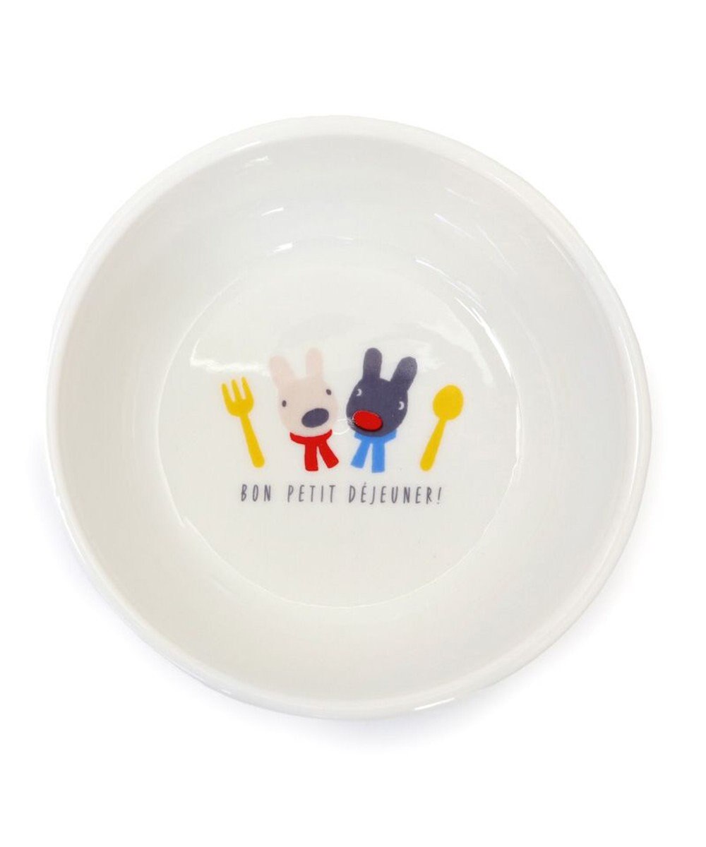 PET PARADISE リサとガスパール 高さのある フードボウル 《朝食柄》 小型犬 