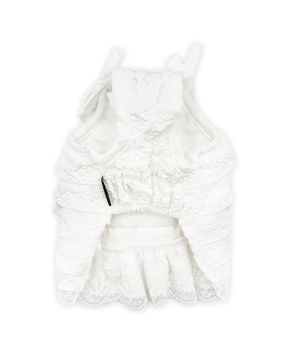 PET PARADISE cherircouture ホワイトローズ キャミソール 小型犬 