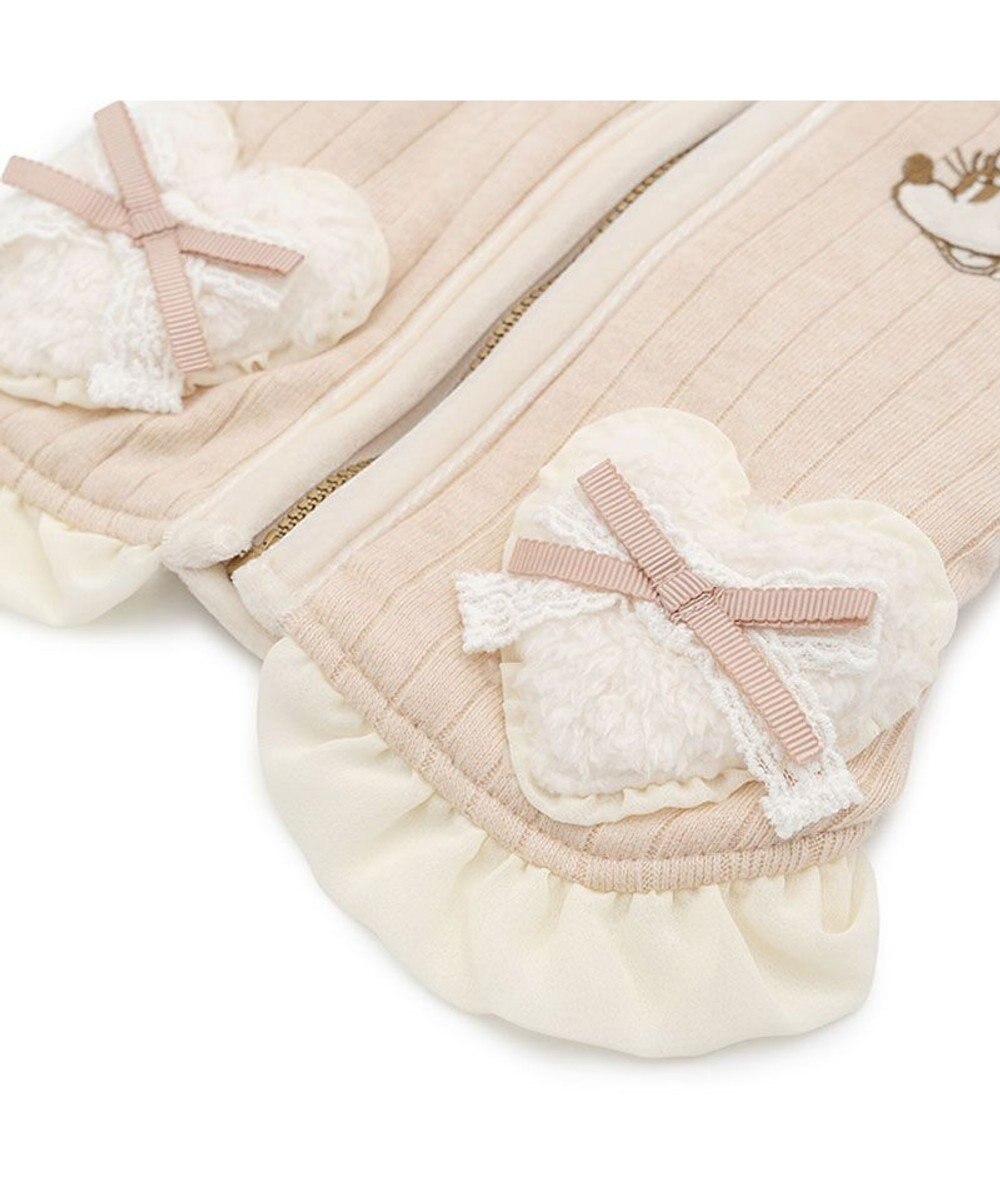 PET PARADISE ディズニー ミニーマウス お花 ジップUP ベスト 小型犬 