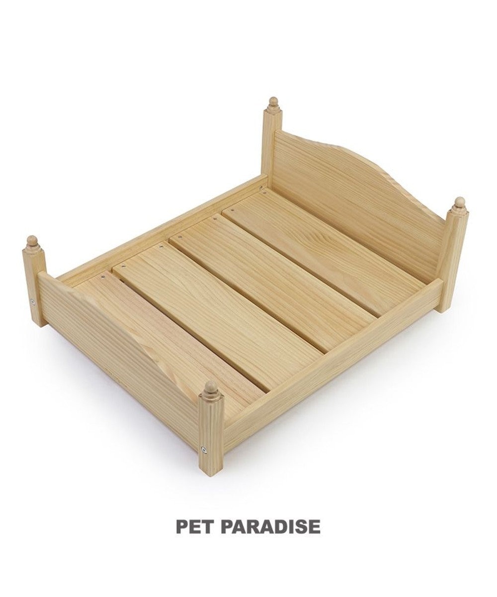ペットパラダイス ペット 木製ベッド 小型犬, 茶, 0