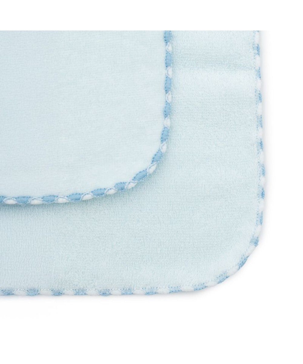 Mother garden しろたん ネット店限定 サガラ刺繍 ミニタオル  《青》 単品 