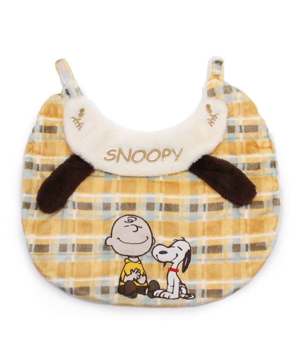 PET PARADISE スヌーピー ポンチョ 《にっこりチェック柄》小型犬 