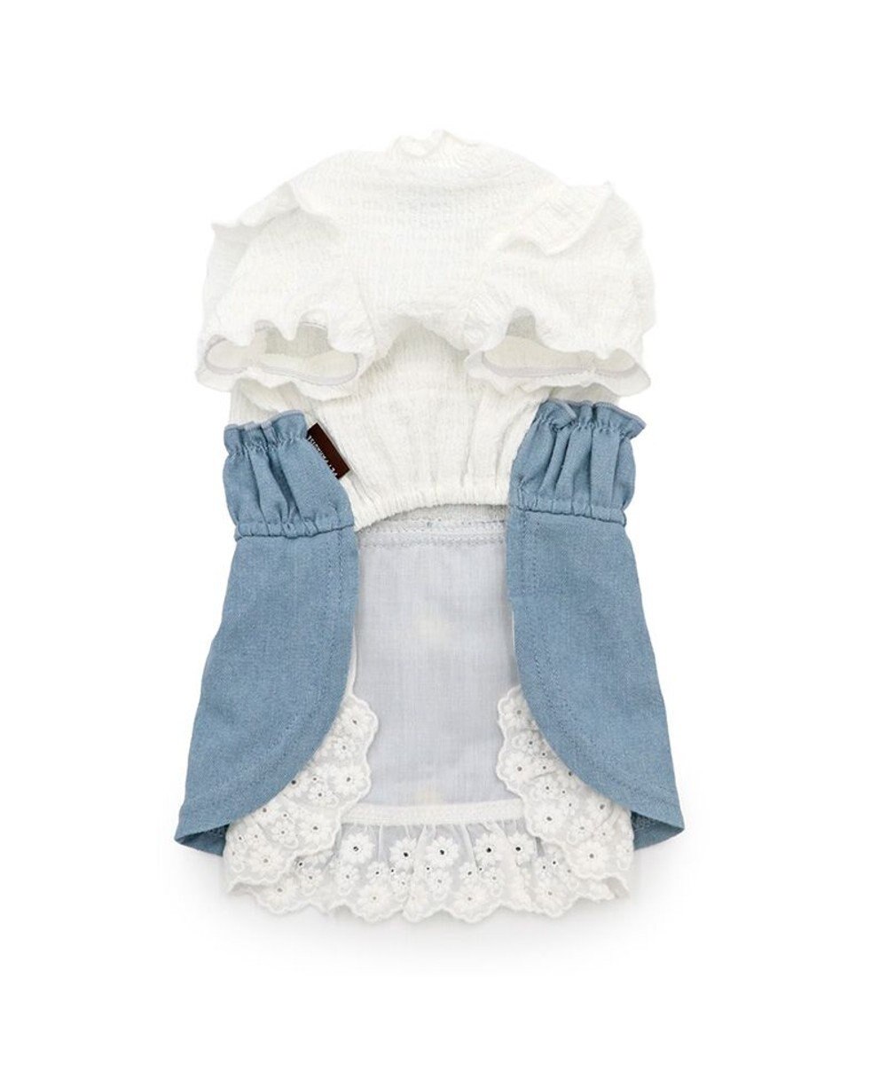 PET PARADISE ペットパラダイス 刺繍 スカートつなぎ 小型犬 